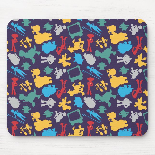 Toy Story 5 | Character Silhouette Pattern Mouse Pad (Front)