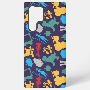 Toy Story 5   Character Silhouette Pattern Samsung Galaxy S22 Ultra Case