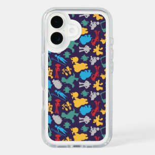 Toy Story 5   Character Silhouette Pattern iPhone 16 Case