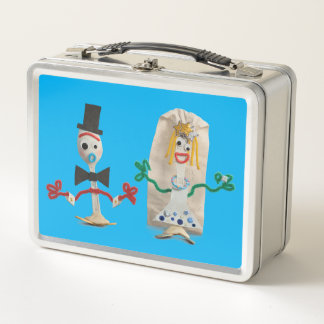 Toy Story 5 | Forky & Karen Beverly Wedding Metal Lunch Box