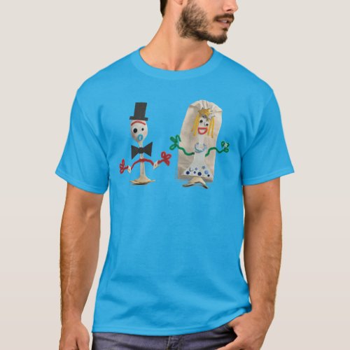 Toy Story 5 | Forky & Karen Beverly Wedding T-Shirt