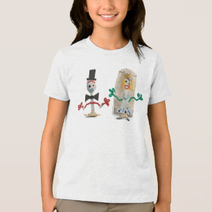 Toy Story 5   Forky & Karen Beverly Wedding Tri-Blend Shirt