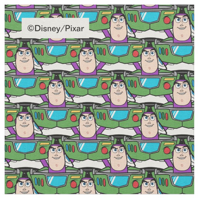 Toy Story 5 | Galactic Buzz Lightyear Squadron Fabric (Close Up)