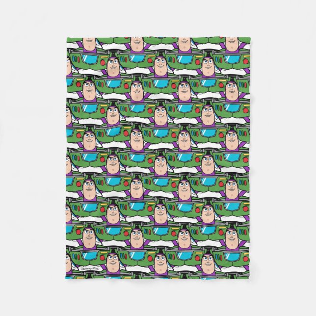 Toy Story 5 | Galactic Buzz Lightyear Squadron Fleece Blanket (Front)