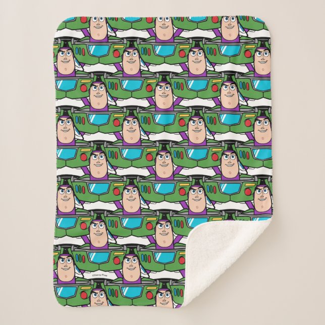 Toy Story 5 | Galactic Buzz Lightyear Squadron Sherpa Blanket (Front)