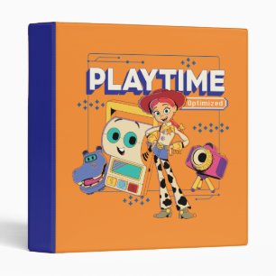 Toy Story 5 Jessie Playtime Optimized Tech 3 Ring Binder