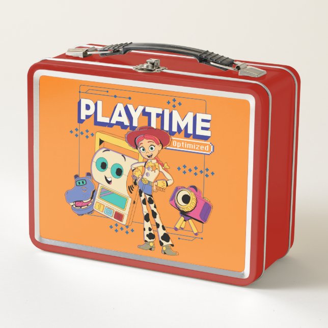 Toy Story 5 | Jessie Playtime Optimized Tech Metal Lunch Box (Front)