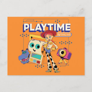 Toy Story 5   Jessie Playtime Optimized Tech Postcard