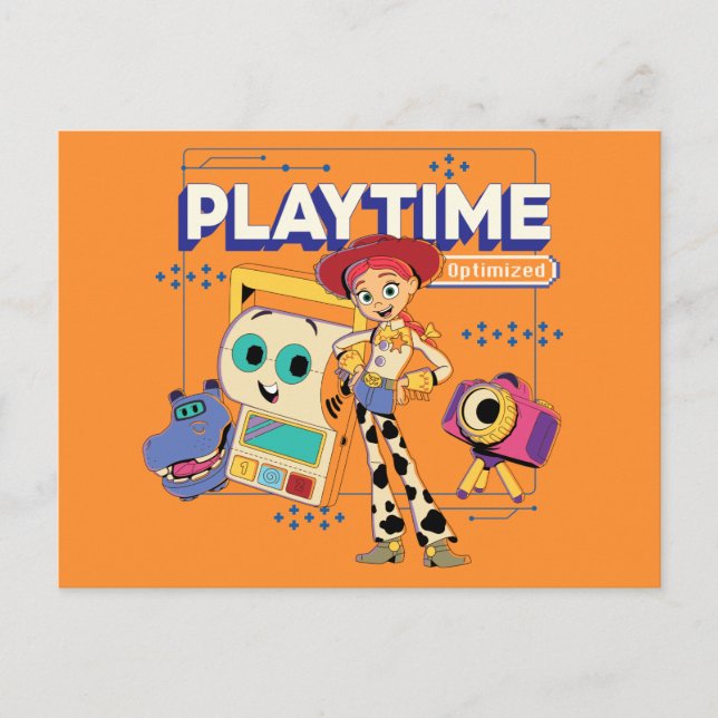Toy Story 5 | Jessie Playtime Optimized Tech Postcard (Front)