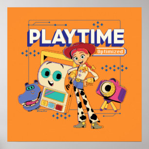 Toy Story 5   Jessie Playtime Optimized Tech Poster