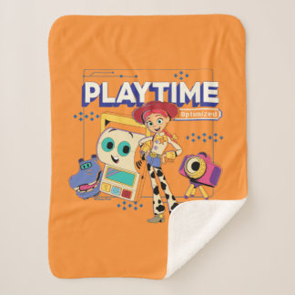 Toy Story 5 | Jessie Playtime Optimized Tech Sherpa Blanket