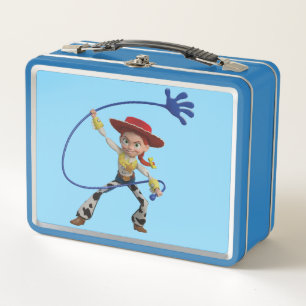 Toy Story 5   Jessie Sticky Hand Lasso Metal Lunch Box