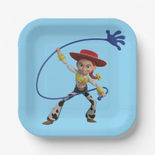 Toy Story 5   Jessie Sticky Hand Lasso Paper Plates