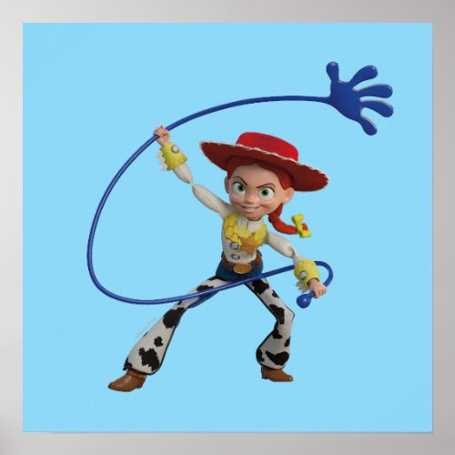 Toy Story 5 | Jessie Sticky Hand Lasso Poster