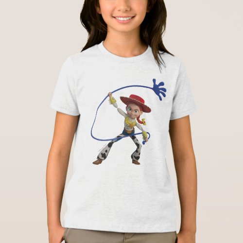 Toy Story 5 | Jessie Sticky Hand Lasso Tri-Blend Shirt