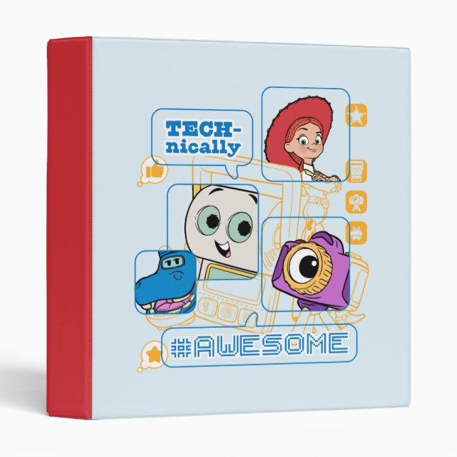Toy Story 5 | Technically Awesome 3 Ring Binder (Front/Spine)