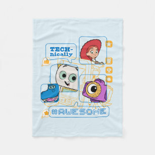 Toy Story 5 Technically Awesome Fleece Blanket
