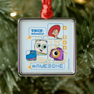 Toy Story 5   Technically Awesome Metal Ornament