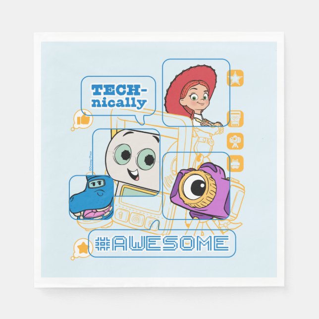 Toy Story 5 | Technically Awesome Napkins (Front)