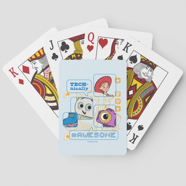 Toy Story 5 | Technically Awesome Poker Cards (Back)