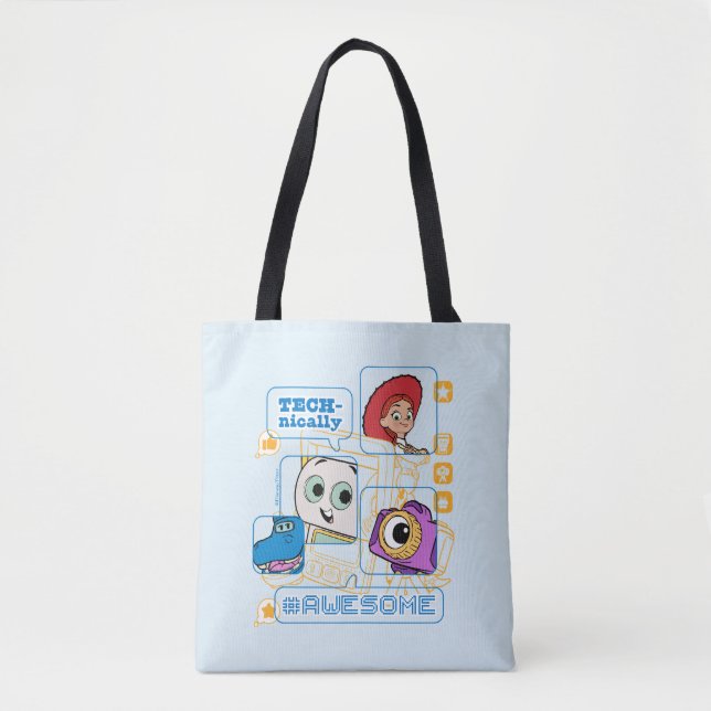 Toy Story 5 | Technically Awesome Tote Bag (Front)
