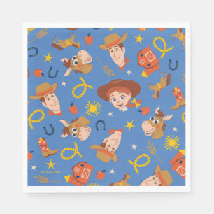 Toy Story 5 Woody, Jessie & Bullseye Roundup Napkins