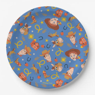 Toy Story 5 Woody, Jessie & Bullseye Roundup Paper Plates