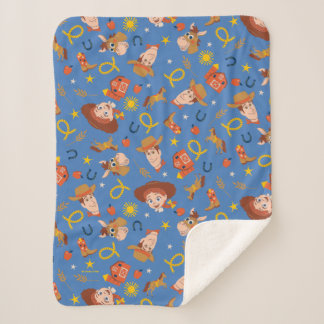 Toy Story 5 | Woody, Jessie & Bullseye Roundup Sherpa Blanket