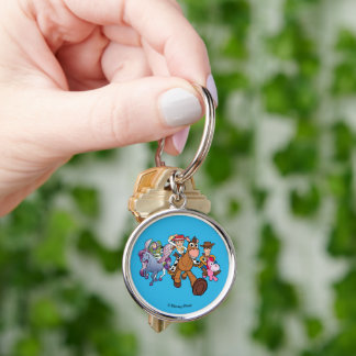 Toy Story 5 | Woody, Jessie & Buzz Ride Keychain