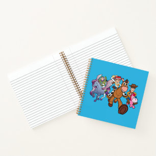 Toy Story 5 Woody, Jessie & Buzz Ride Notebook