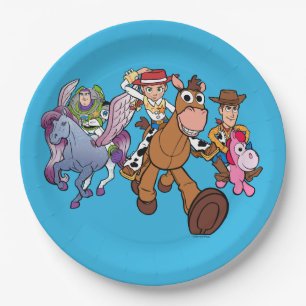 Toy Story 5 Woody, Jessie & Buzz Ride Paper Plates