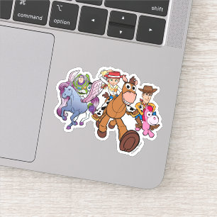 Toy Story 5   Woody, Jessie & Buzz Ride Sticker