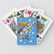 Toy Story 8Bit Woody and Buzz Lightyear Bicycle Playing Cards