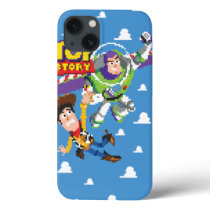 Toy Story 8Bit Woody and Buzz Lightyear iPhone 13 Case