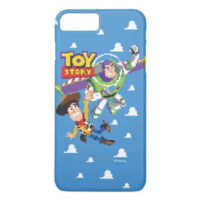 Toy Story 8Bit Woody and Buzz Lightyear iPhone 8 Plus/7 Plus Case