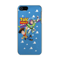 Toy Story 8Bit Woody and Buzz Lightyear Metallic Phone Case For iPhone SE/5/5s