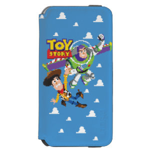 Toy Story 8Bit Woody and Buzz Lightyear iPhone 6/6s Wallet Case