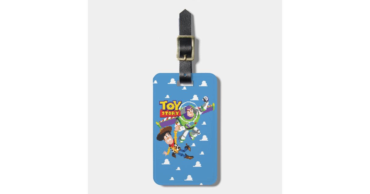 buzz lightyear luggage tag