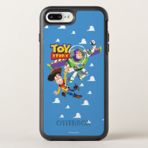 Toy Story 8Bit Woody and Buzz Lightyear OtterBox Symmetry iPhone 8 Plus/7 Plus Case