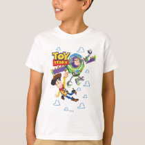 Toy Story 8Bit Woody and Buzz Lightyear T-Shirt