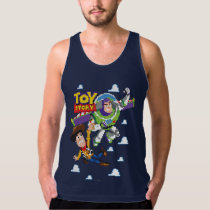 Toy Story 8Bit Woody and Buzz Lightyear Tank Top
