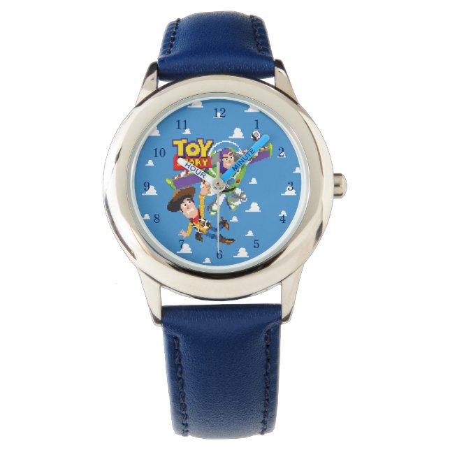 Toy Story 8Bit Woody and Buzz Lightyear Watch (Front)