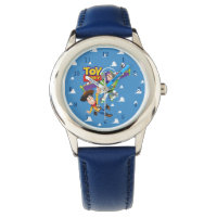 Toy Story 8Bit Woody and Buzz Lightyear Wrist Watch