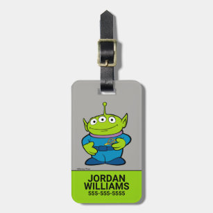 Toy Story Alien   Family Vacation Luggage Tag