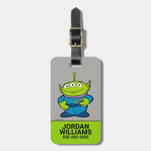 Toy Story Alien  Family Vacation Luggage Tag