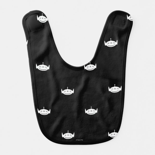 Toy Story | Alien Pattern Bib (Front)