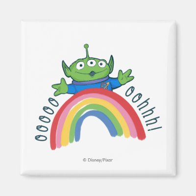 Toy Story Alien Rainbow Magnet