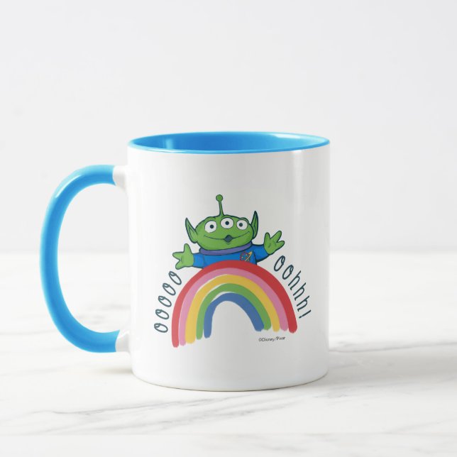 Toy Story Alien Rainbow Mug (Left)