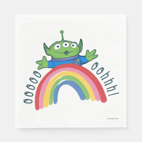 Toy Story Alien Rainbow Napkins