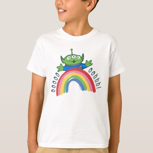 Toy Story Alien Rainbow T_Shirt